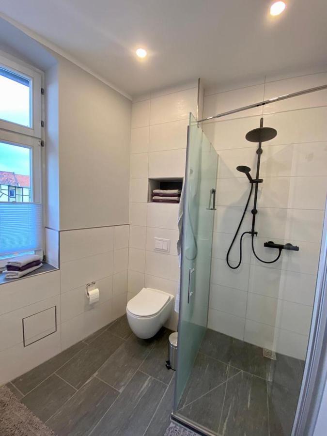 Fewo Otto- Sanierte Ferienwohnung Im Einzeldenkmal Кведлінбург Екстер'єр фото